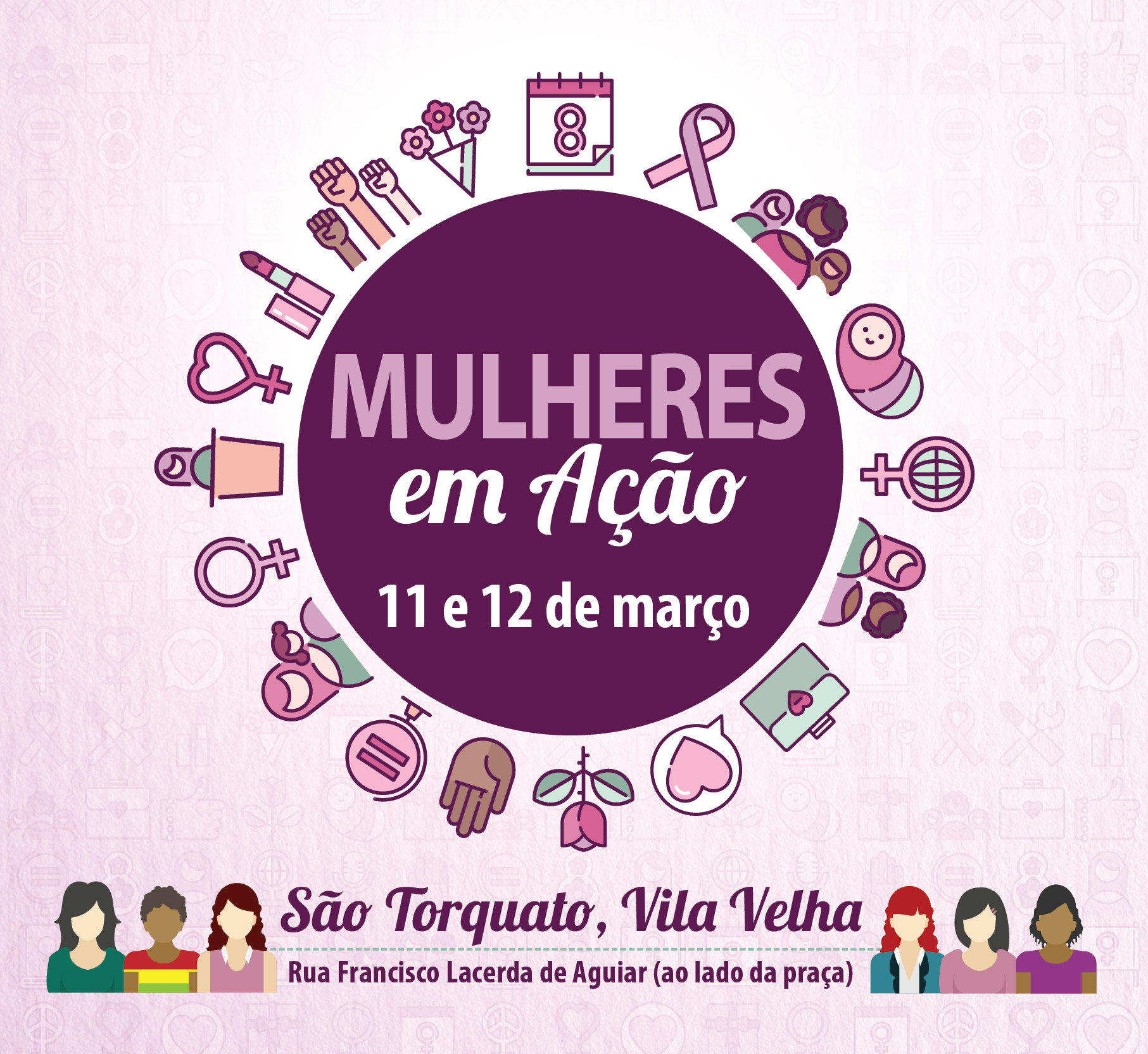 divulgacao_MULHERES EM AÇÃO_SEASM VILA VELHA-01|||Fotógrafo:Divulgação